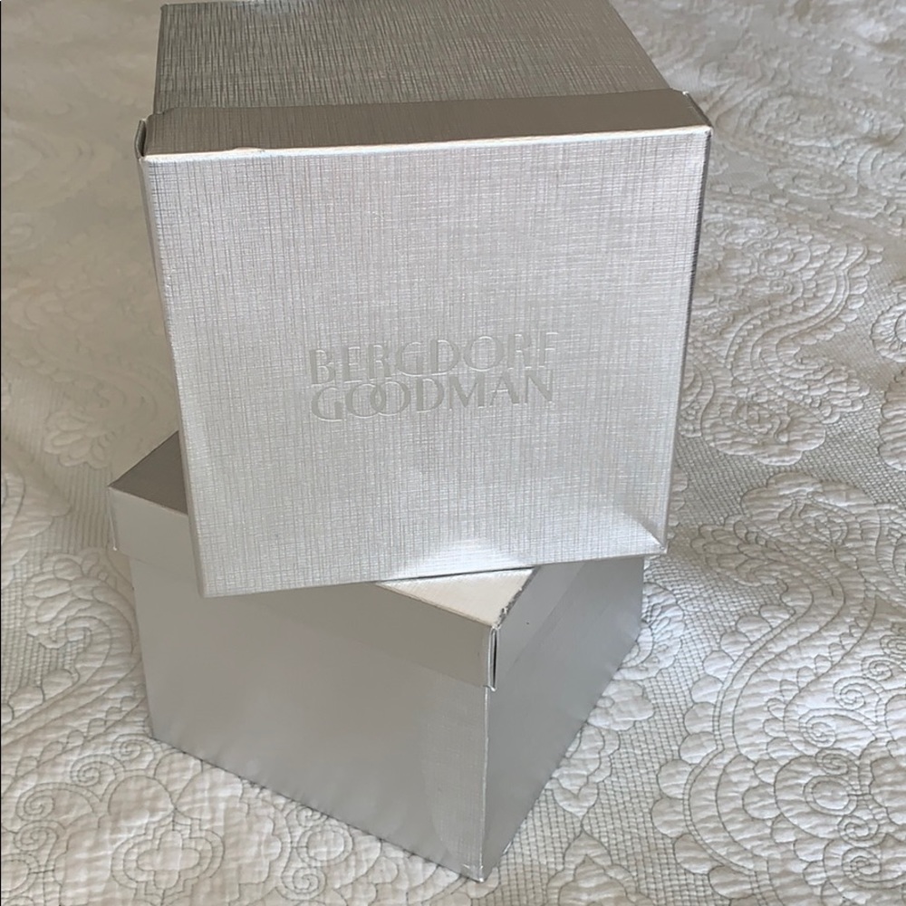 Bergdorf Goodman silver boxes